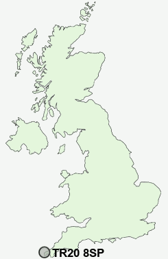 UK Postcode map