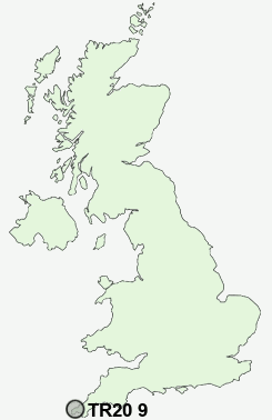 UK Postcode map