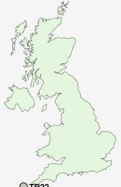 UK Postcode map