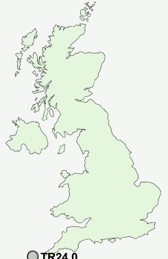 UK Postcode map