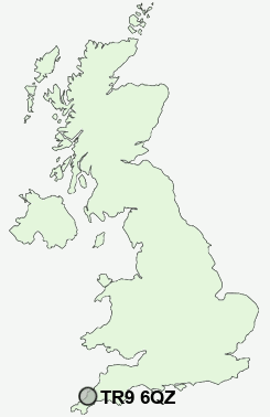 UK Postcode map