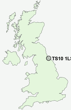 UK Postcode map