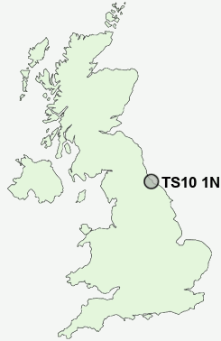 UK Postcode map