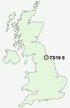 UK Postcode map