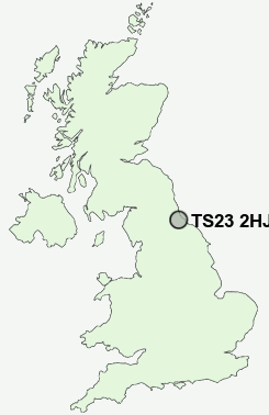 UK Postcode map