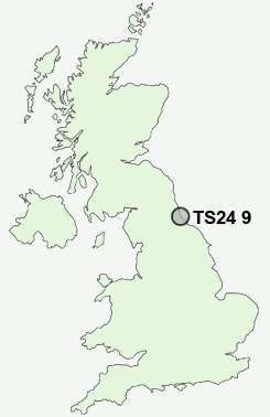 UK Postcode map