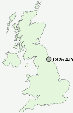 UK Postcode map