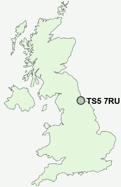 UK Postcode map