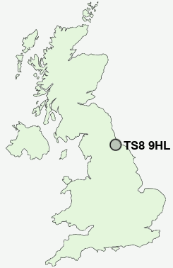 UK Postcode map