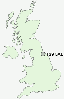 UK Postcode map