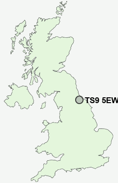 UK Postcode map