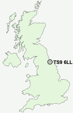 UK Postcode map