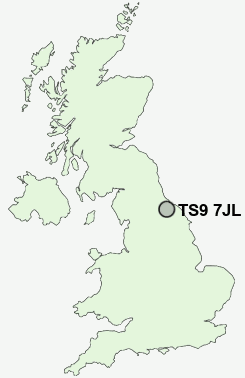 UK Postcode map