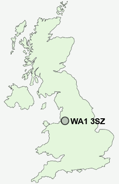 UK Postcode map