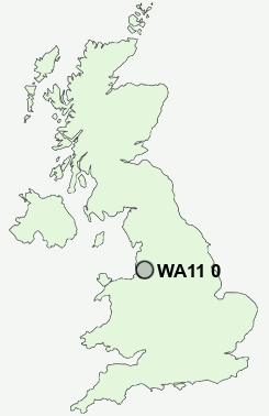 UK Postcode map