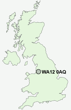 UK Postcode map