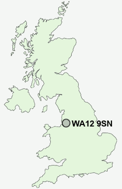 UK Postcode map