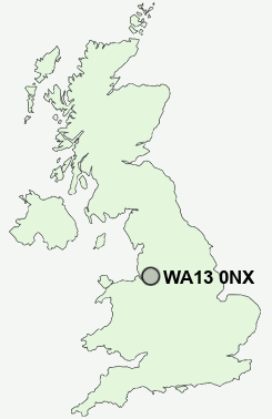 UK Postcode map