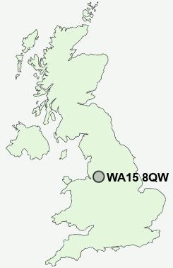 UK Postcode map