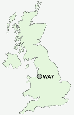 UK Postcode map