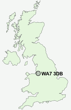 UK Postcode map