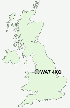 UK Postcode map