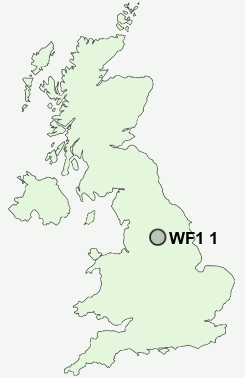 UK Postcode map