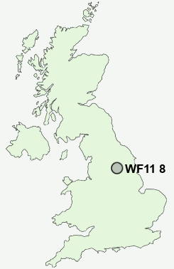 UK Postcode map