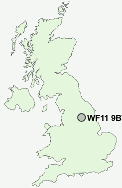 UK Postcode map