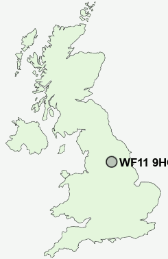 UK Postcode map