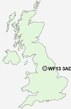 UK Postcode map