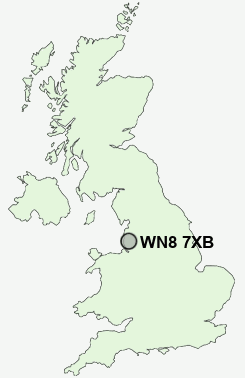 UK Postcode map