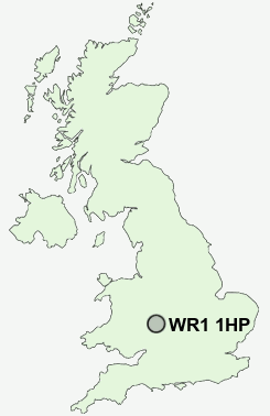 UK Postcode map