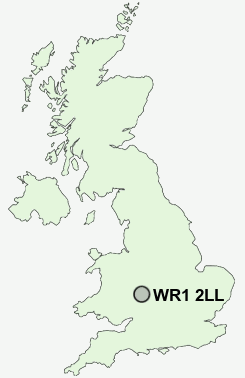 UK Postcode map