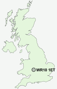 UK Postcode map