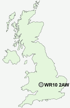 UK Postcode map