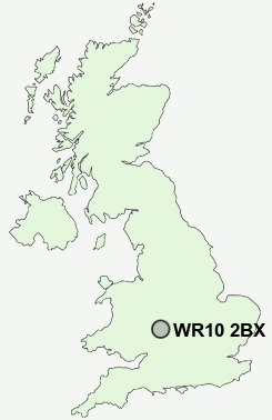 UK Postcode map