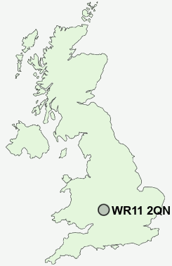 UK Postcode map