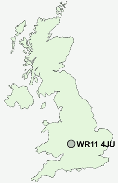 UK Postcode map