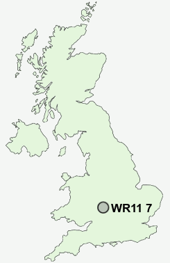 UK Postcode map