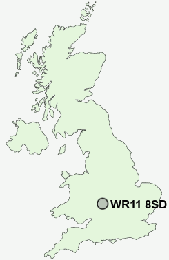 UK Postcode map