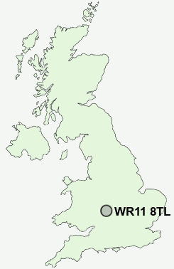 UK Postcode map