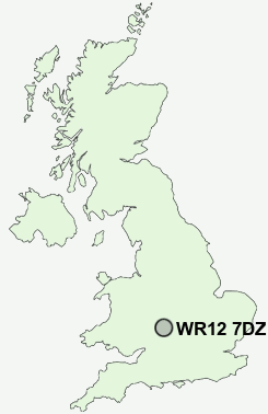 UK Postcode map