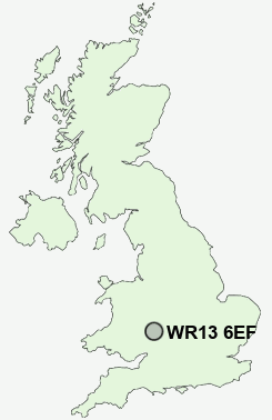 UK Postcode map