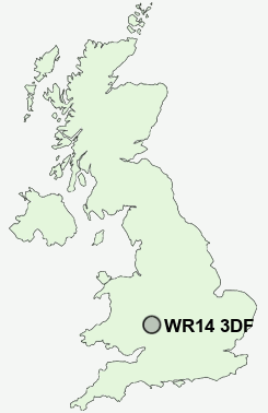 UK Postcode map