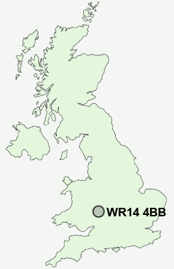 UK Postcode map