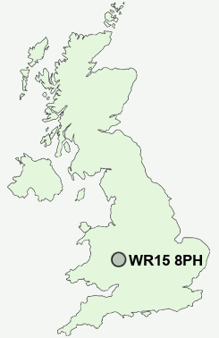 UK Postcode map