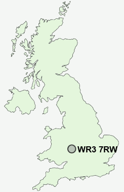 UK Postcode map