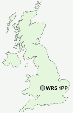 UK Postcode map