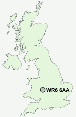 UK Postcode map